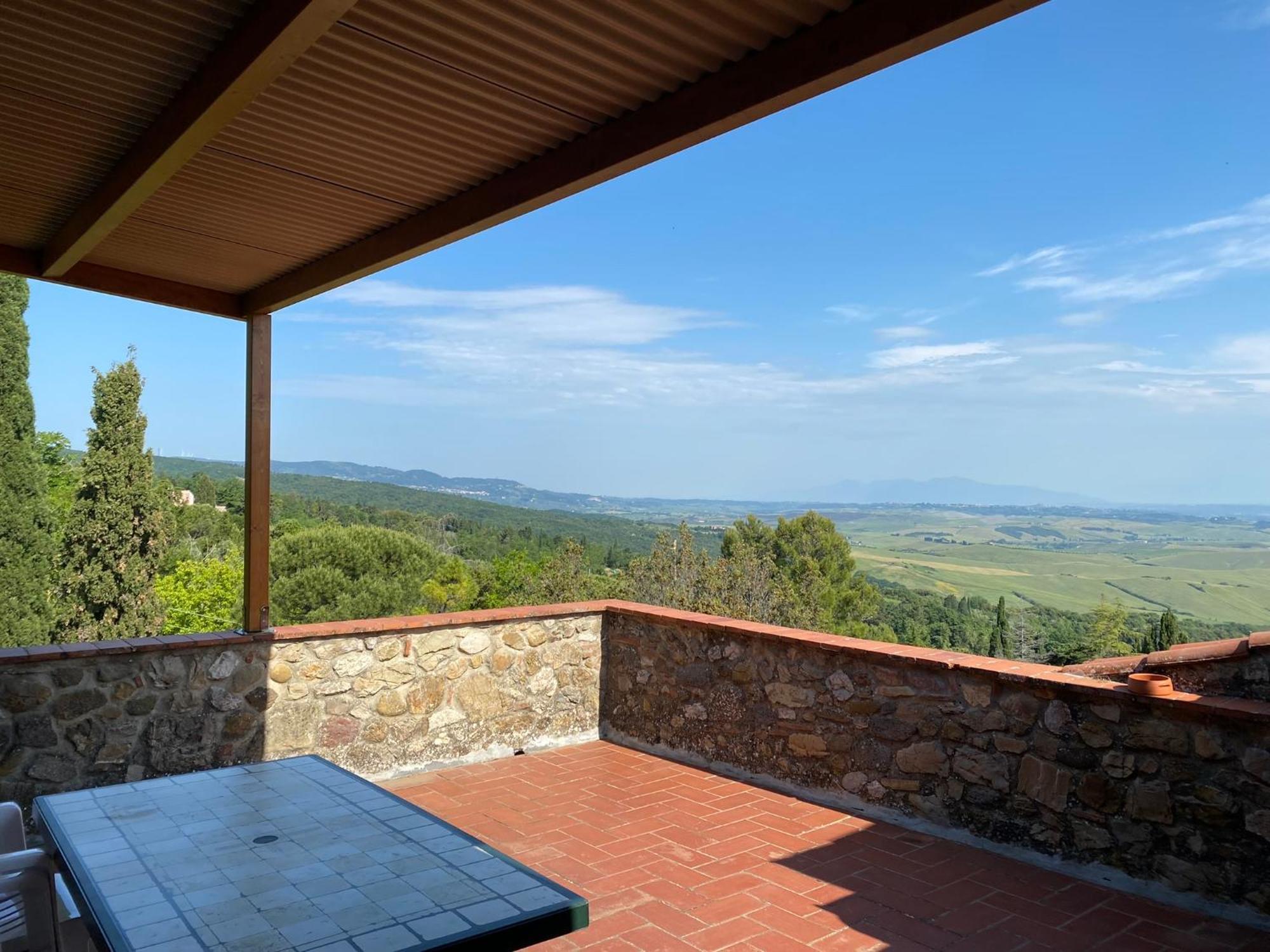 Orciatico La Ginestra - Terrazza 아파트 외부 사진